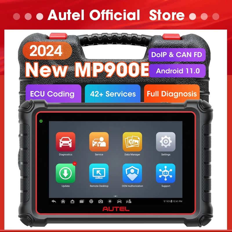 Autel Maxipro Mp900E Mp900 E Obd2 Scanner Strumenti Diagnostici Codifica Chiave Bidirezionale Fino A Mp808 Bt Pro Ms906