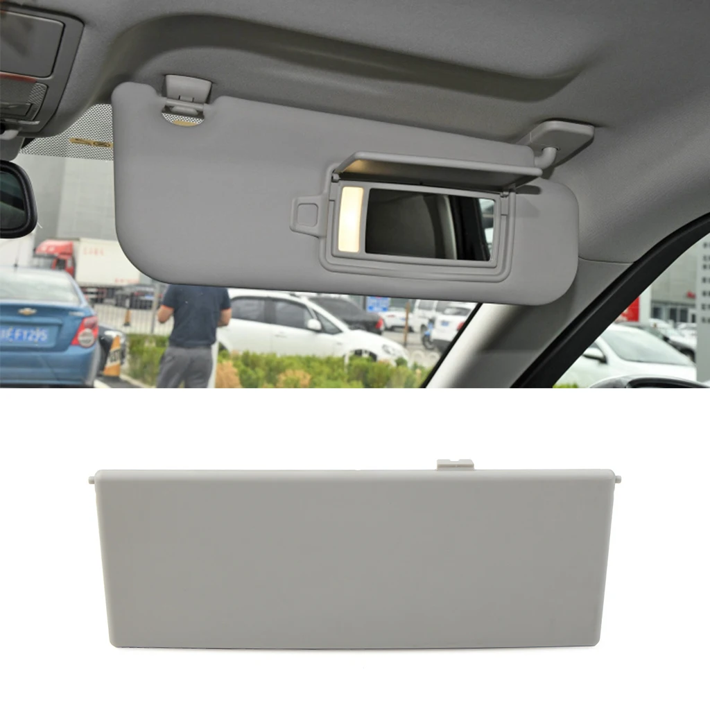 1 Pz Car Sunvisor Vanity Mirror Cover Fit For Land Rover Range Rover Evoque/Per Land Rover Discovery 4 Accessori Per Auto