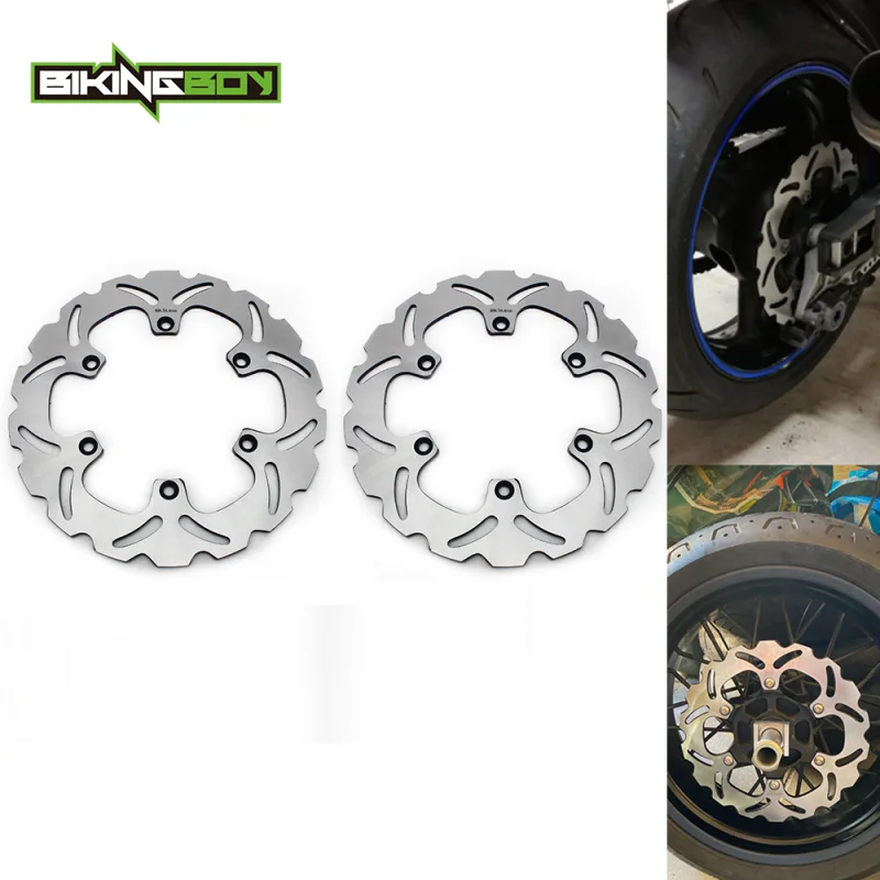 Bikingboy Dischi Freno Anteriore Rotori Xj600 83-91 Xj 650 83 84 Xj650 Turbo 82-85 Xj700 86-22 Fzx 750 Fazer / L 86-93 92 91 90 89 88