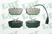 05 P974 Rear Brake Pad (Fisli) Transporter T4 Multivan Caravelle 9704