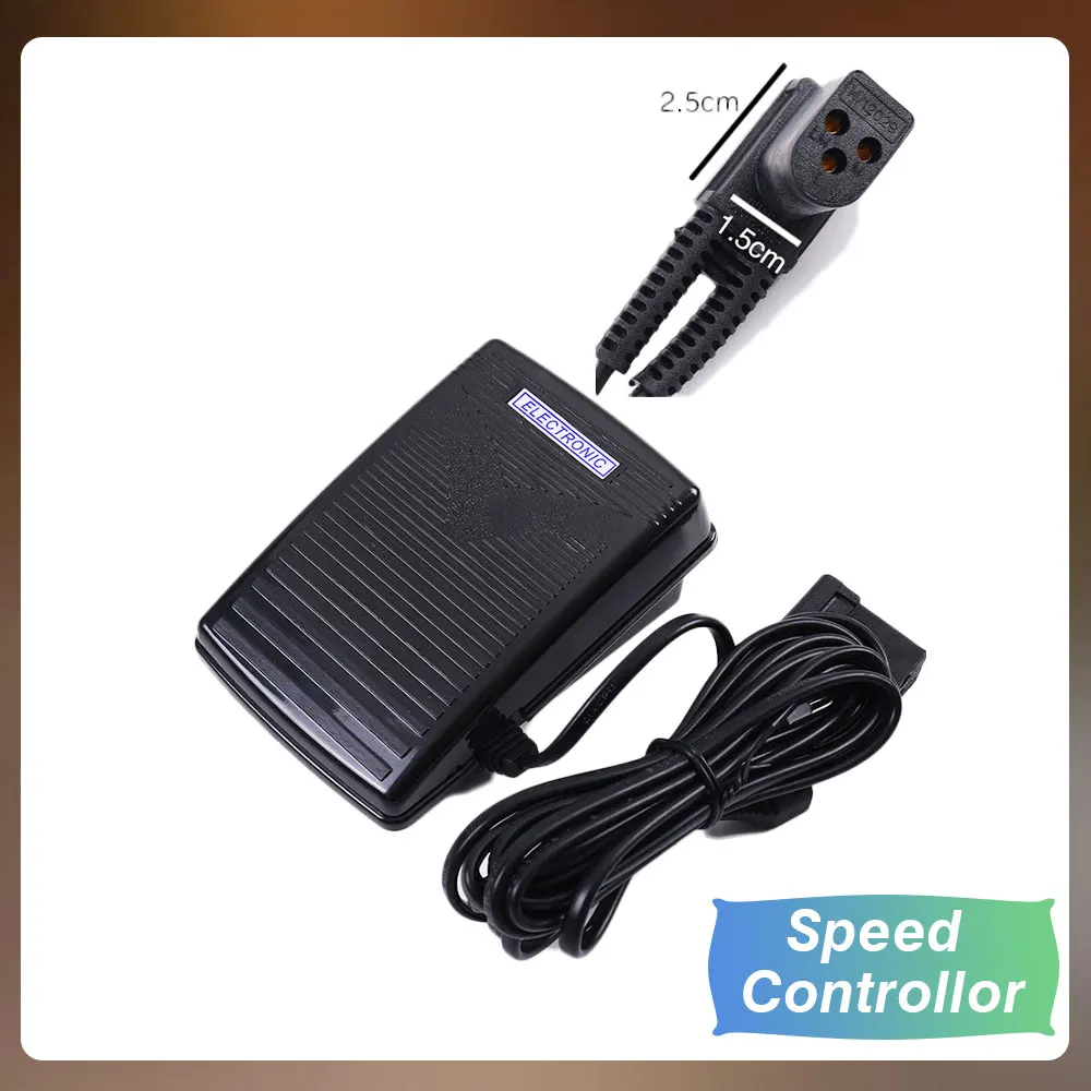 Pedale Di Controllo Pedale Regolatore Di Velocità Motore Elettronico #979314-031 W/Cavo Per Singer 8019 8200 8220 8500 8600 8734 8774 974 +