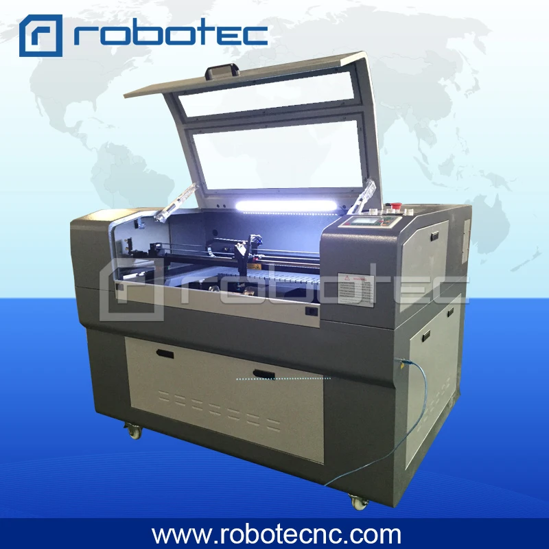 Robotec Magnet Modello 9060 Macchina Per Incisione Laser Desktop/Piccola Taglierina Laser Co2 6090