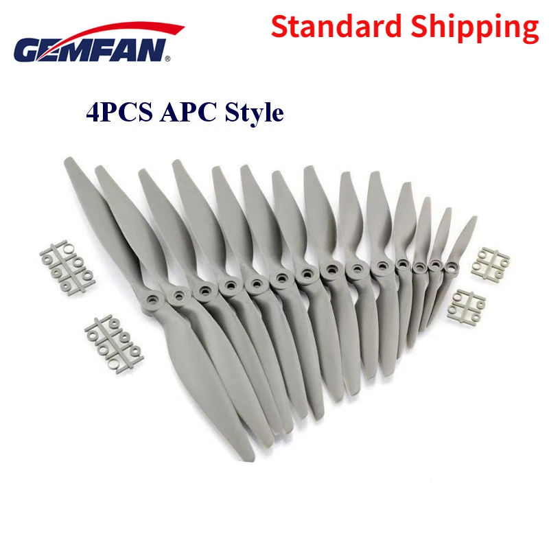4Pcs Gemfan Apc Elica Elettrica In Nylon In Fibra Di Vetro 5050 6040 7050 7060 8040 8060 9045 9060 1050 1155 1260 1710 Per Aereo Rc