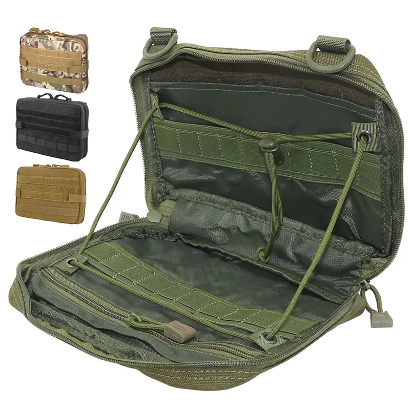 Molle Pouch Tactical Emergency Survival Pocket Edc Bag Outdoor First Aid Kit Bag Zaino Da Caccia Militare Multifunzionale