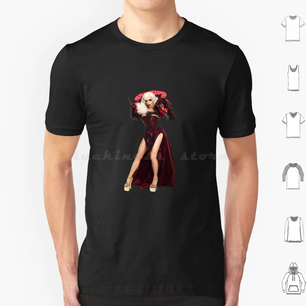 Maglietta Alyssa Edwards Big Size 100% Cotone Rupauls Drag Race Drag Race Rupaul Drag Queen Drag Rpdr Bianca Del Drag Queens