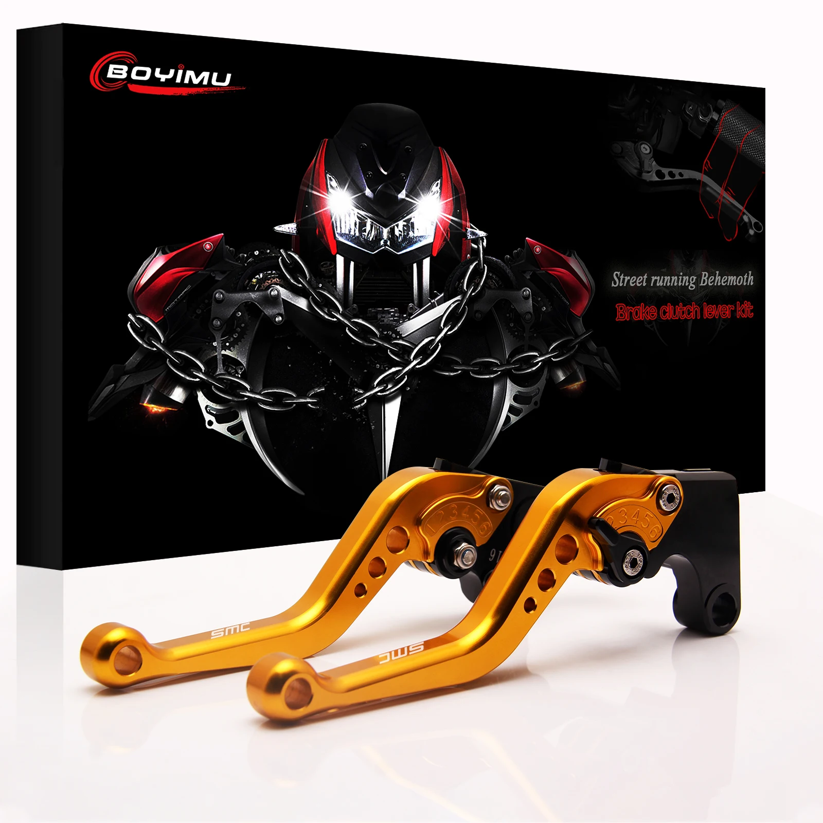 Per 690Smc 690 Smc R Smc-R Smc R 2012 2013 Accessori In Alluminio Cnc Leve Frizione Freno Moto Logo Smc