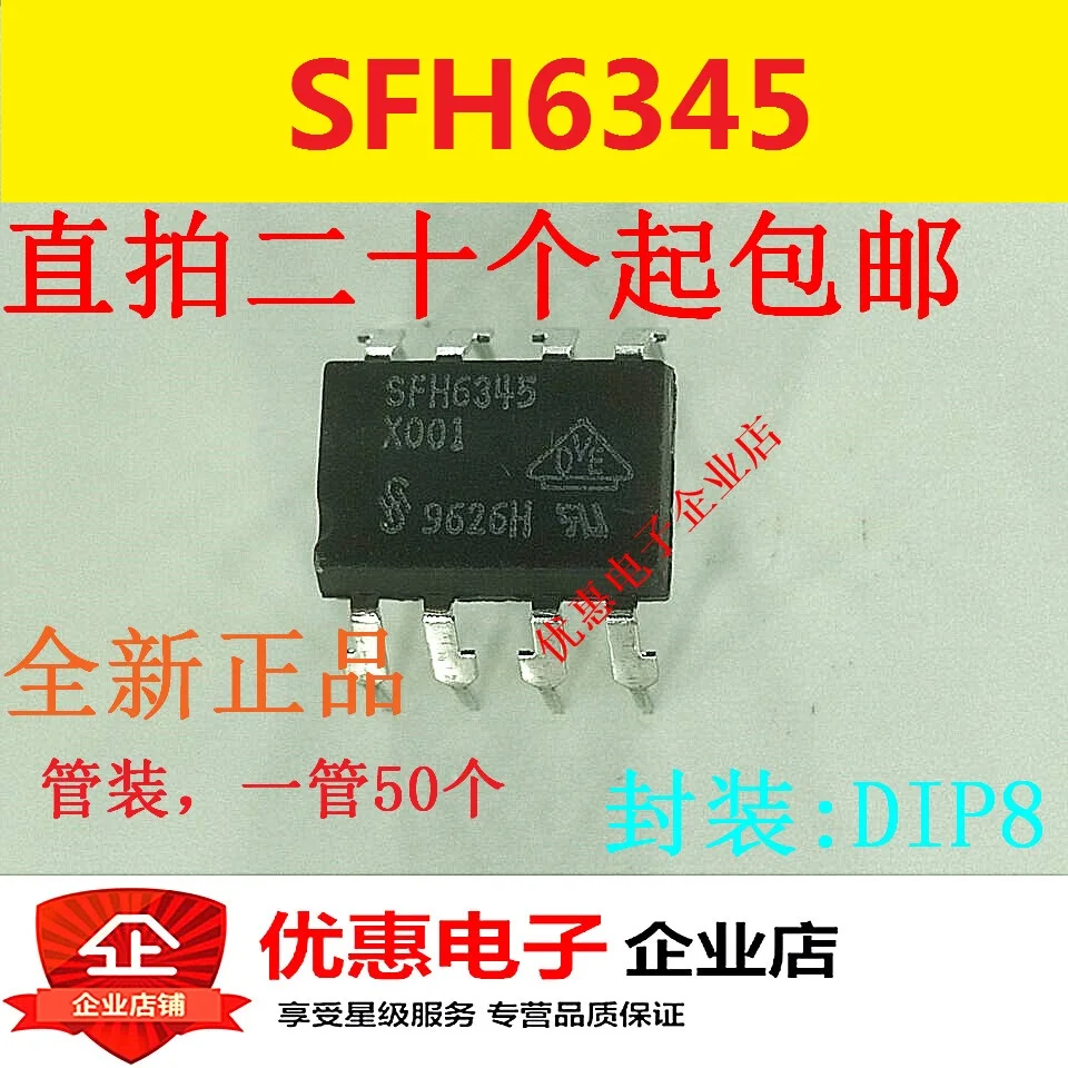 10 Pcs Nuovo Sfh6345-X001 Dip-8 Originale