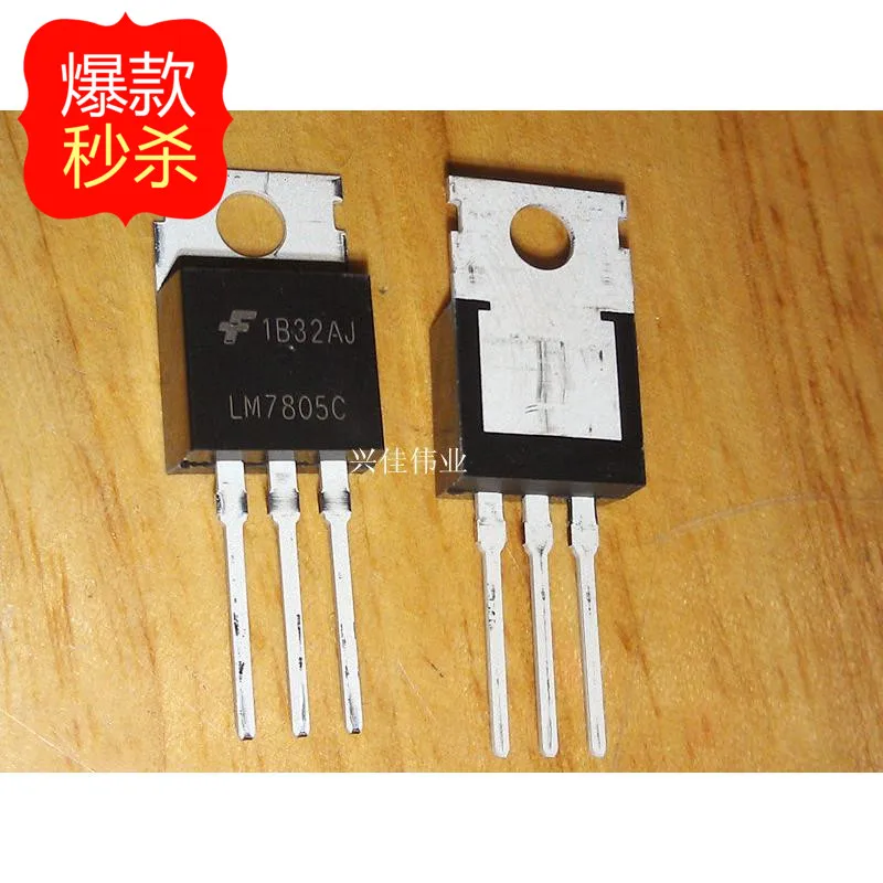10 Pcs Nuovo Originale Autentico Lm7805Ct Lm7805C Lm7805 To220