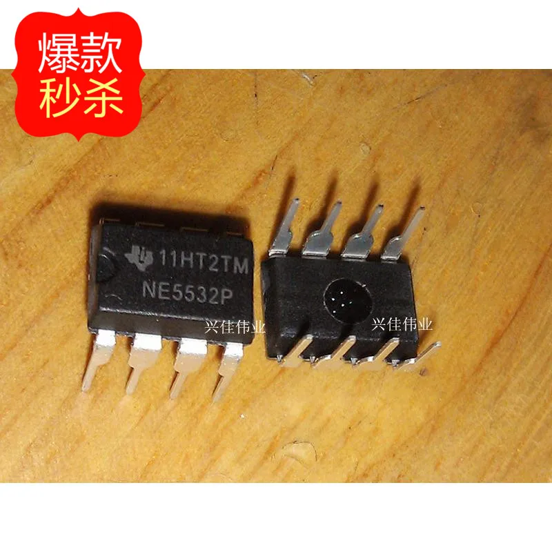 10 Pcs Ne5532 Ne5532P Ne5532N Dip-8 Audio Amplificatore Operativo