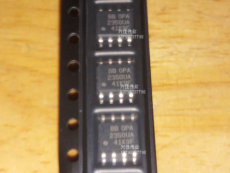 10 Pcs Nuovo Opa2350Ua Sop-8 Dual Op Amp Cmos Rail-To-Rail Di Ingresso/Uscita