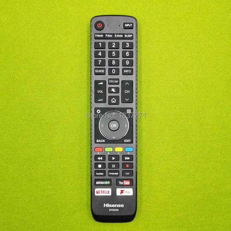 Telecomando Originale En3G39 Per Hisense H55N5700Uk N6800 50N 55 N7 65 N7 65 N8 75 N7 75 N9 Led Tv