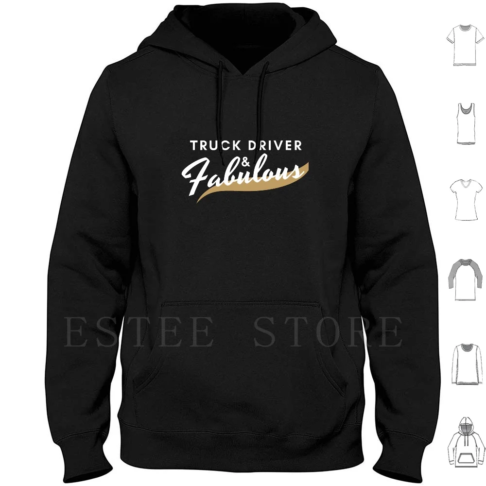 Divertente Camion Driver Regalo Favolosa Felpa Con Cappuccio Manica Lunga Camion Conducente Camion Driver Camion Driver Design Camion Driver Camion