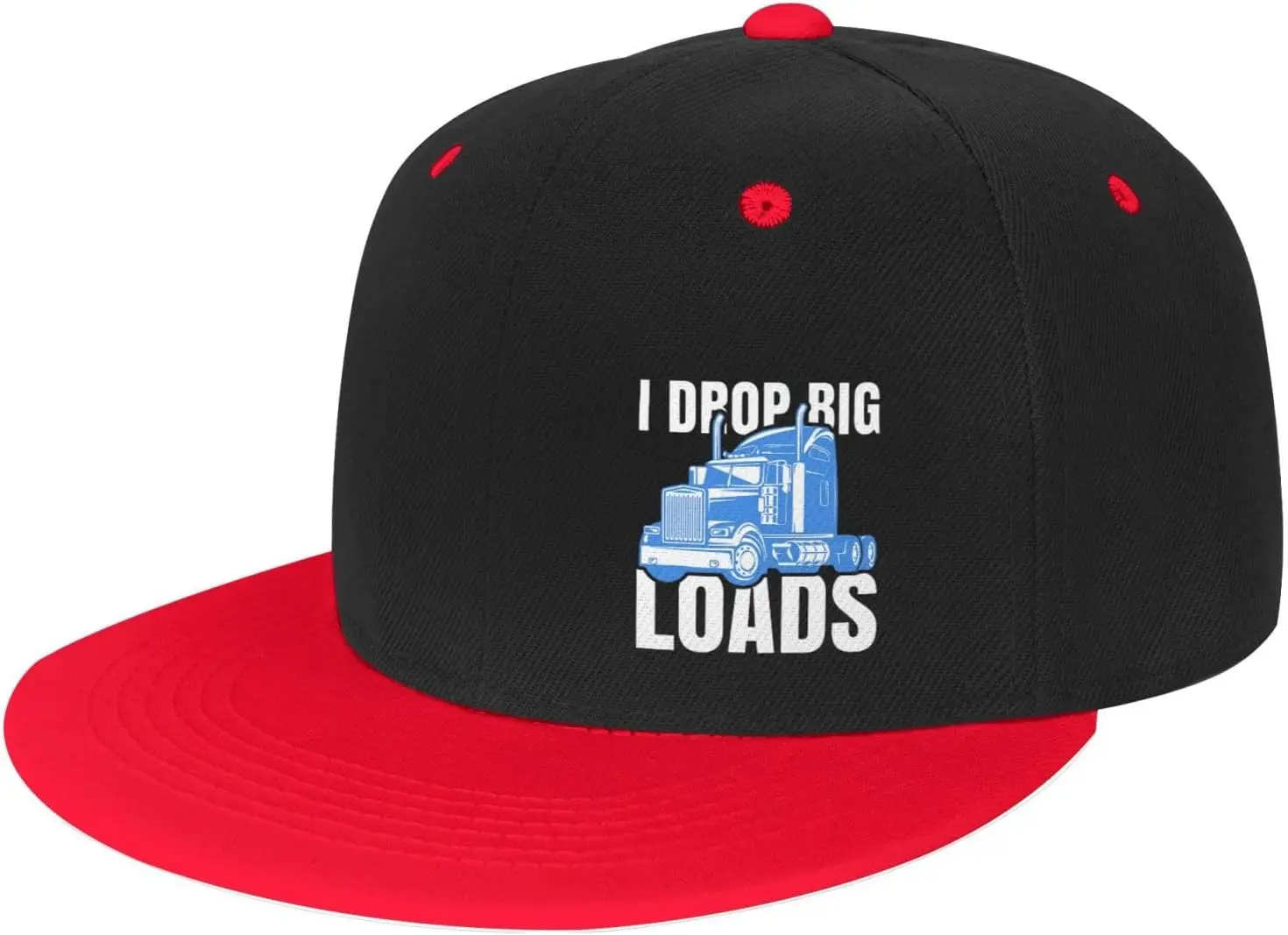 I Drop Big Load Big Rig Semi Trailer Truck Driver Unisex Fashion Cool Adulto Regolabile Berretto Da Baseball Hip-Hop