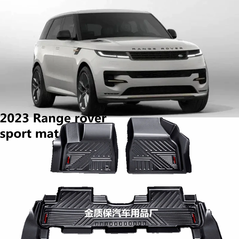 Misura Per Il 2023 Range Rover Sport Car Carpet Tappetino Per Auto Per Tutte Le Stagioni 2023 Land Rover Range Rover Sport Tappetino Impermeabile