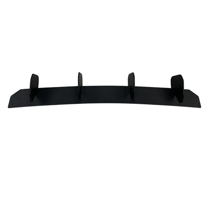 New Car Kit Rear Bumper Cover Trim Shark Fin Spoiler Lip Diffuser For Vw Volkswagen Golf 8 2020+ Black Auto Bumper Protector