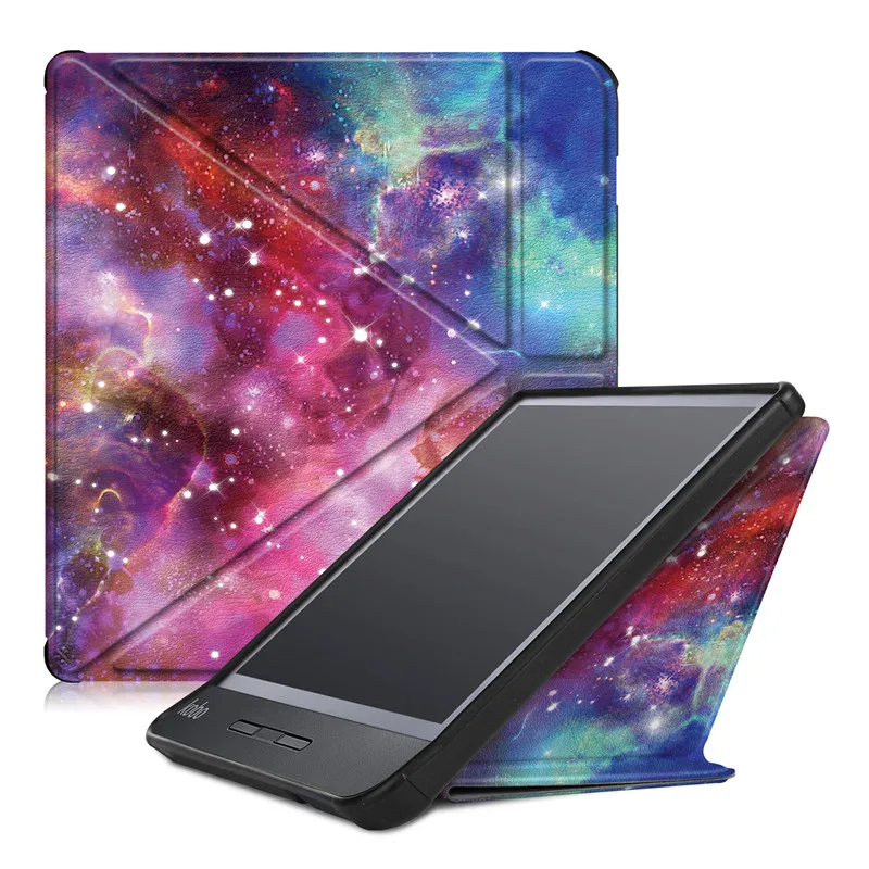 Custodia Per Kobo Libra H2O 2019 Release 7 Pollici Kobo Libra H20 Ereader Cover Protettiva Smart Stand Kobo Libra H2O Origami Case