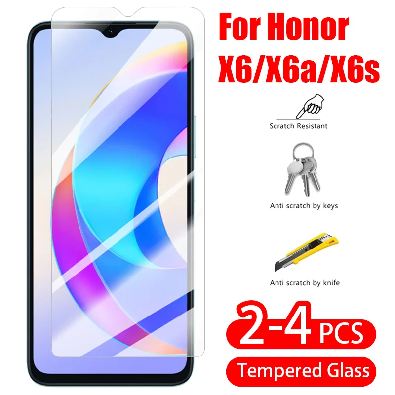Per Honor X6 X6A X6S Protezione Dello Schermo 9H Vetro Temperato Copertura Completa Flim Clearity Protettiva Hd 9D Glass Flim Per Honor X6 X6Ax6S