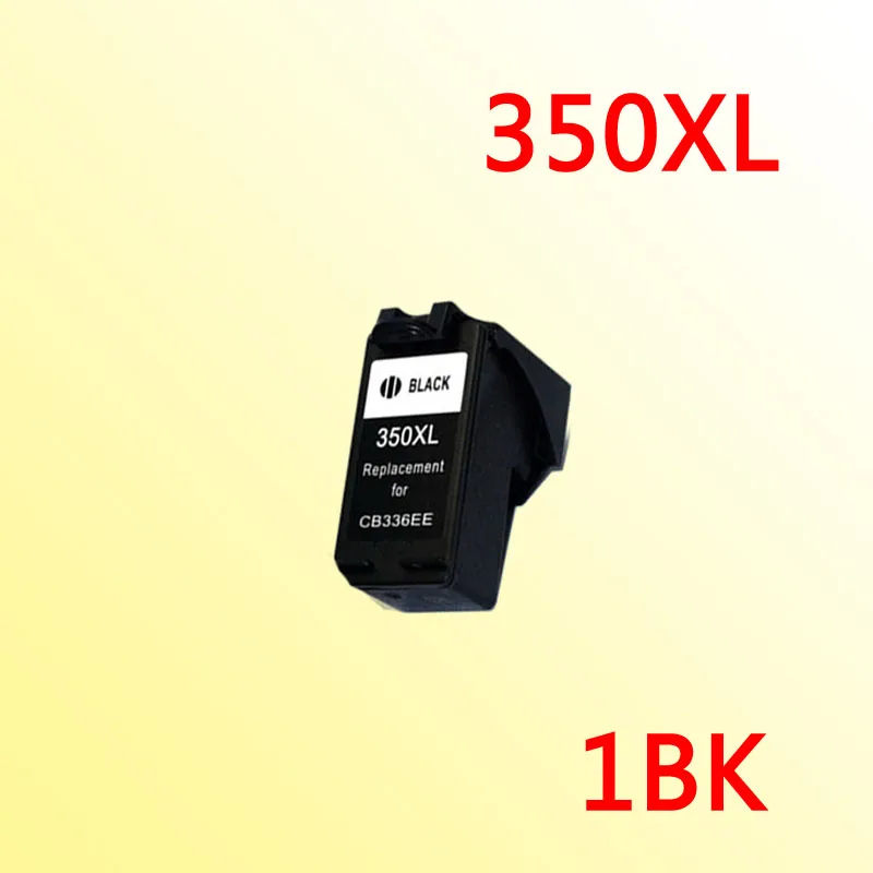1X Cartuccia D'Inchiostro Nero Compatibile For350 Compatibile Per 350 350Xl Photo Smart C4200 C5293 C4270 D5360