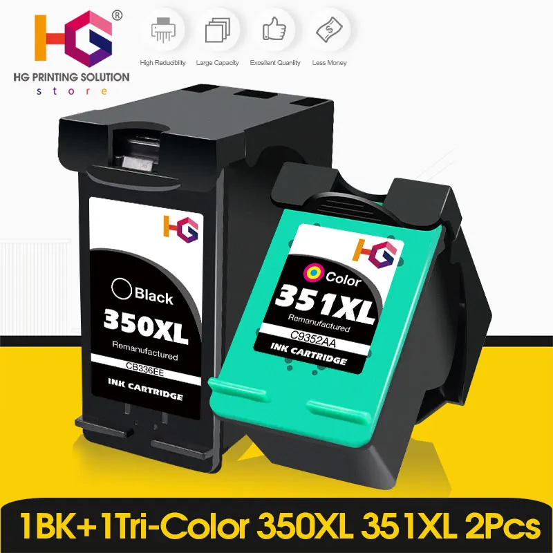 350Xl 351Xl Sostituzione Cartuccia D'Inchiostro Per Hp 350 351 Hp 350 D4200 D4260 D4263 D4360 J5730 J5780 J5785 J5790 J6410 J6413 Stampante