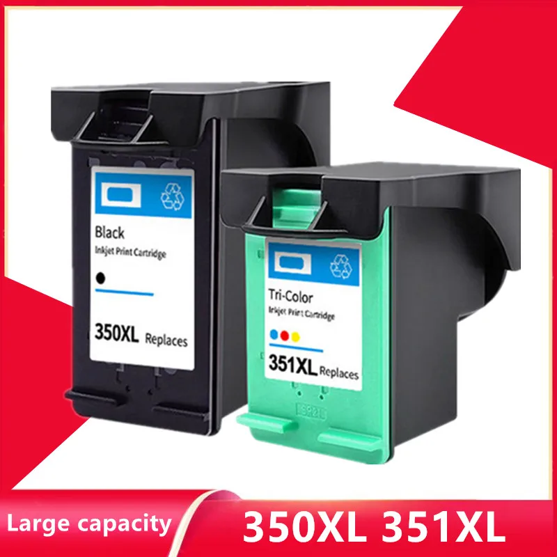 Per Hp 350 350Xl 351Xl Cartuccia Di Inchiostro Di Ricambio Per Hp 350 351 Per D4200 D4260 D4263 D4360 J5730 5780 5785 C4380 4480 4580 4270