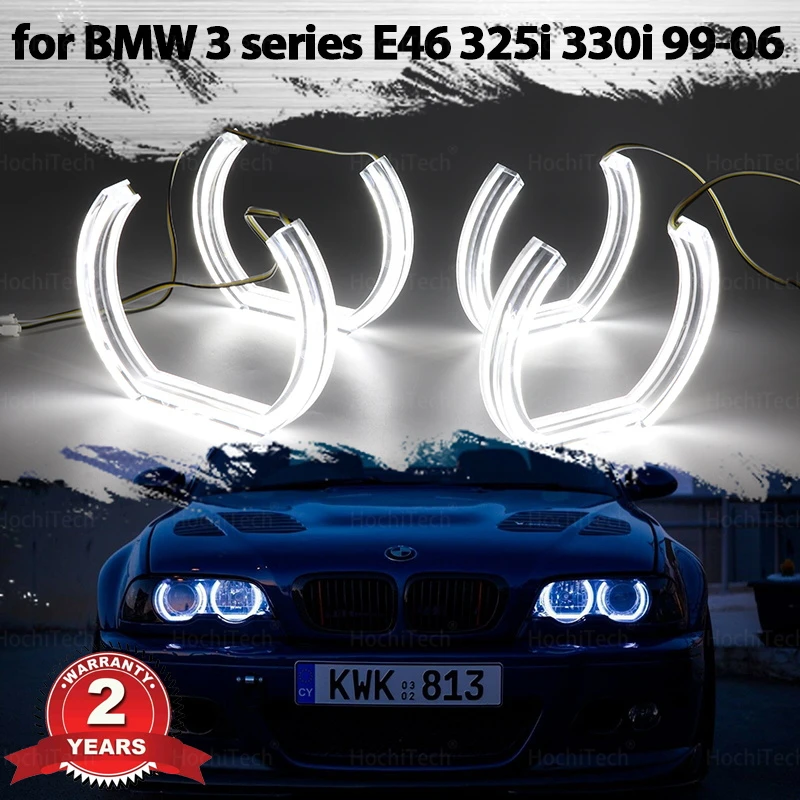 Angel Eyes Light Dtm Style M4 Style Halo Ring Retrofit Fari Angelo Per Bmw Serie 3 E46 325I 330I M3 1999-2006