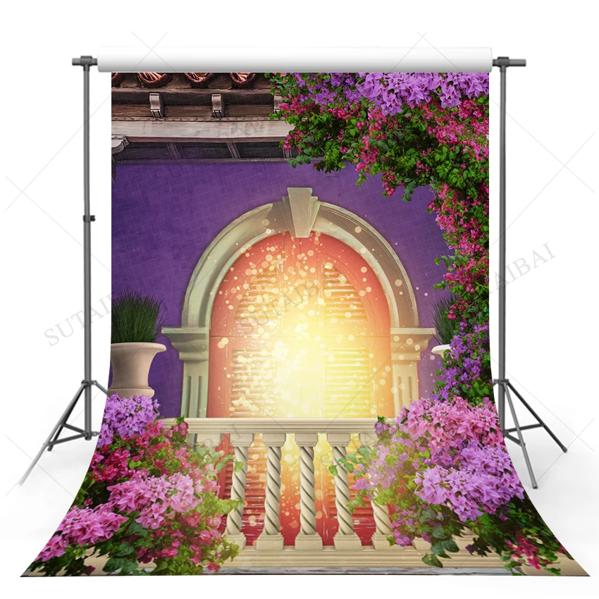 Encanto Buon Compleanno Sfondo Magical Floral House Mirabel Encanto Compleanno Sfondo Per Bambini Party Decor Encanto Poster