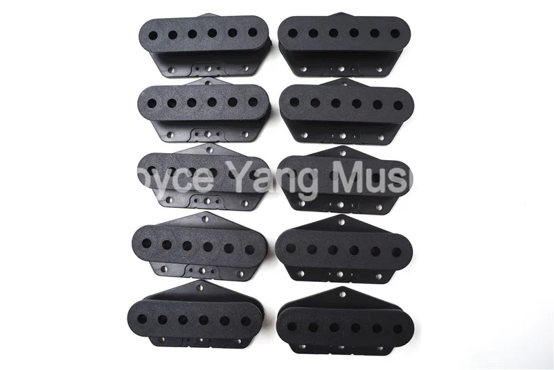 Niko 10 Pz Nero Chitarra Elettrica Pickup Single Coil Slug Bobina Coperture Per/Coperchio/Shell/Top Pickups Commerci All'Ingrosso