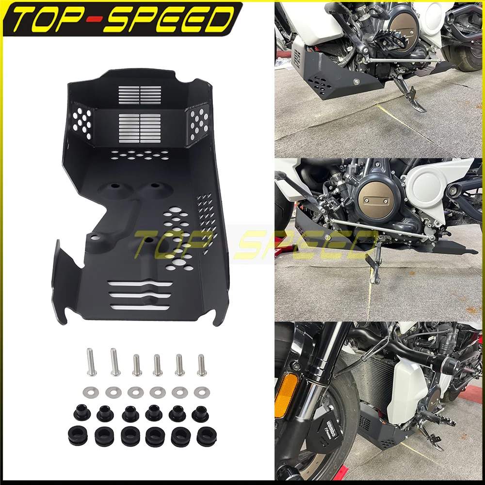 Accessori Moto 1 Pc Skid Plate Bottom Shield Chassis Protection Cover Per Harley Sportster S 1250 Rh1250S 2021 2022 2023