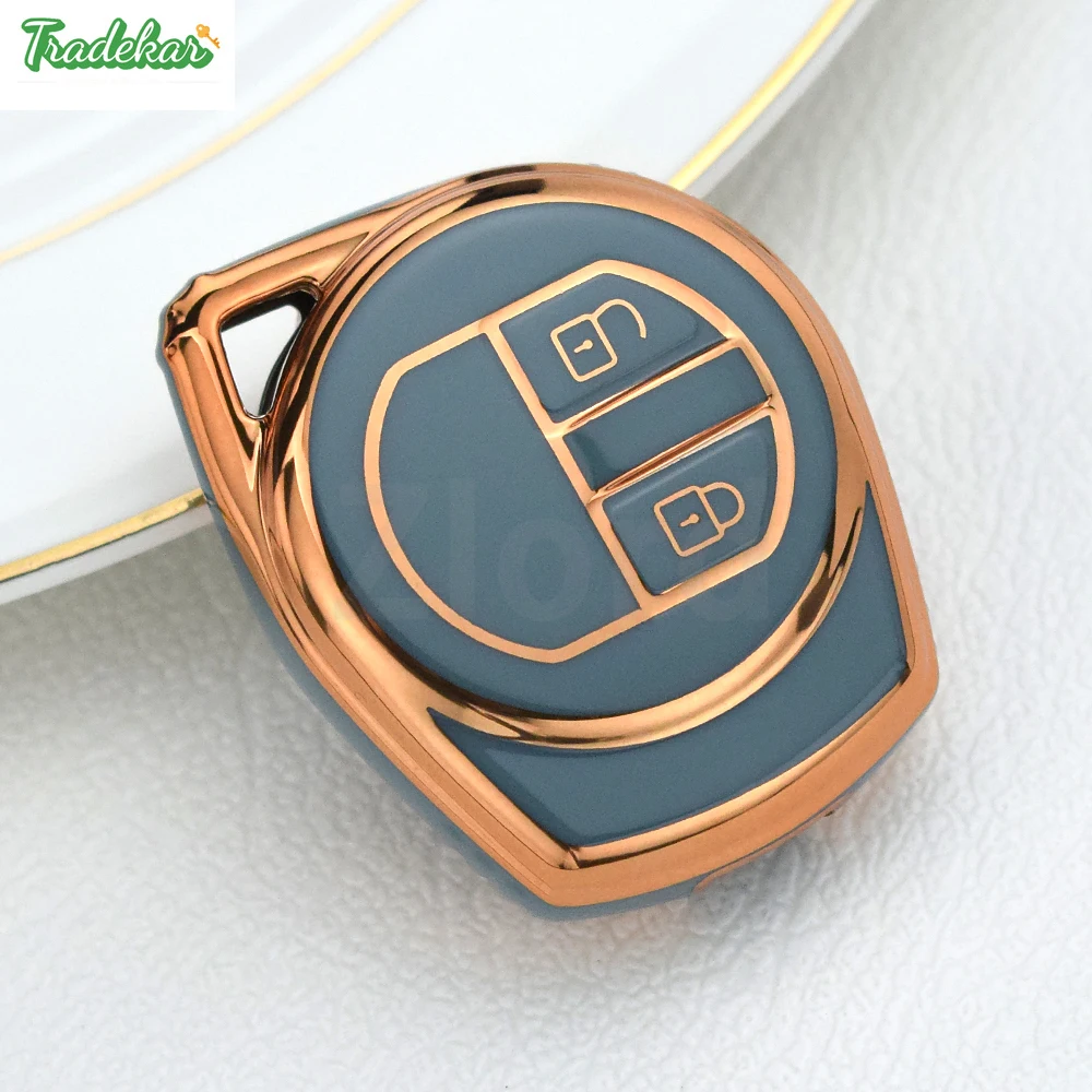 Per Suzuki Swift Sx4 Liana Aerio Jimny Samurai Amagatarai Grand Car Key Case 2 Pulsanti Tpu Car Remote Key Case Cover Shell