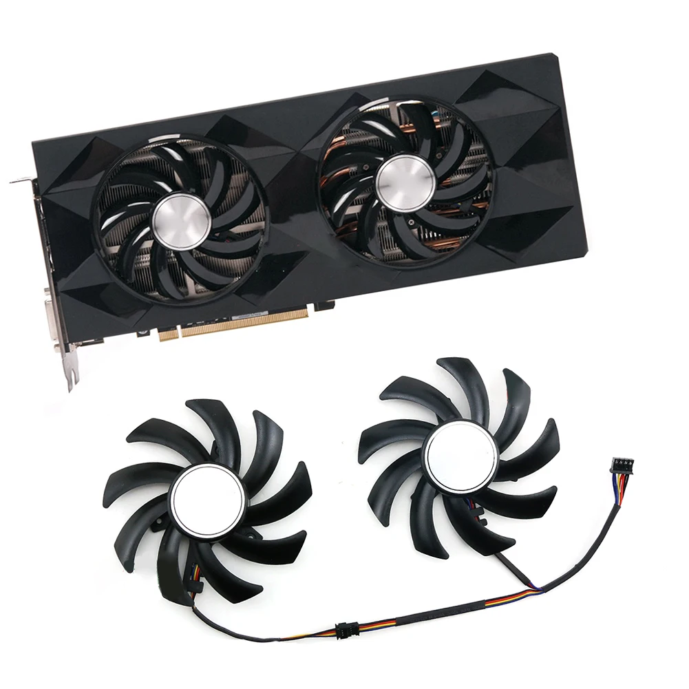 Per Xfx R9 390 280 280X R9 270 270X Fdc10H12S9-C Scheda Grafica Ventola Di Raffreddamento 4Pin