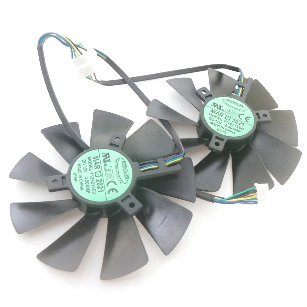 T129215Su Dc12V 0.50A 95Mm 5Pin Vga Fan Per Asus R9-280X R9 280X-Dc2T-3Gd5-V2 Ventola Di Raffreddamento Della Scheda Grafica