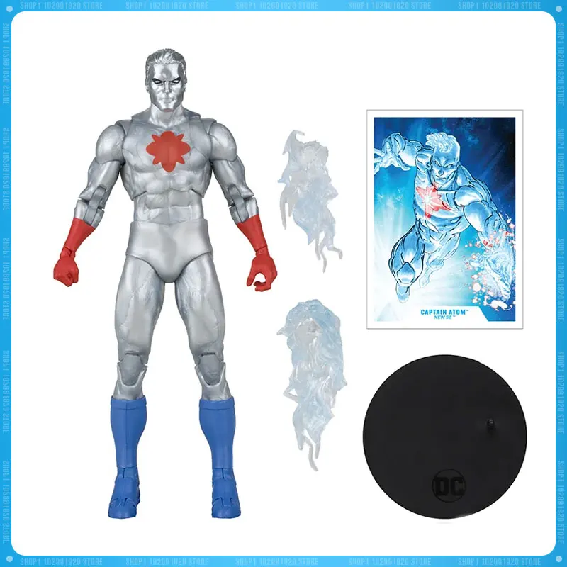 Mcfarlane Figura Captain Atom Multiverse Anime Action Figure Captain Atom Figure Figurine Ornamenti Modello Bambole Regali Di Natale