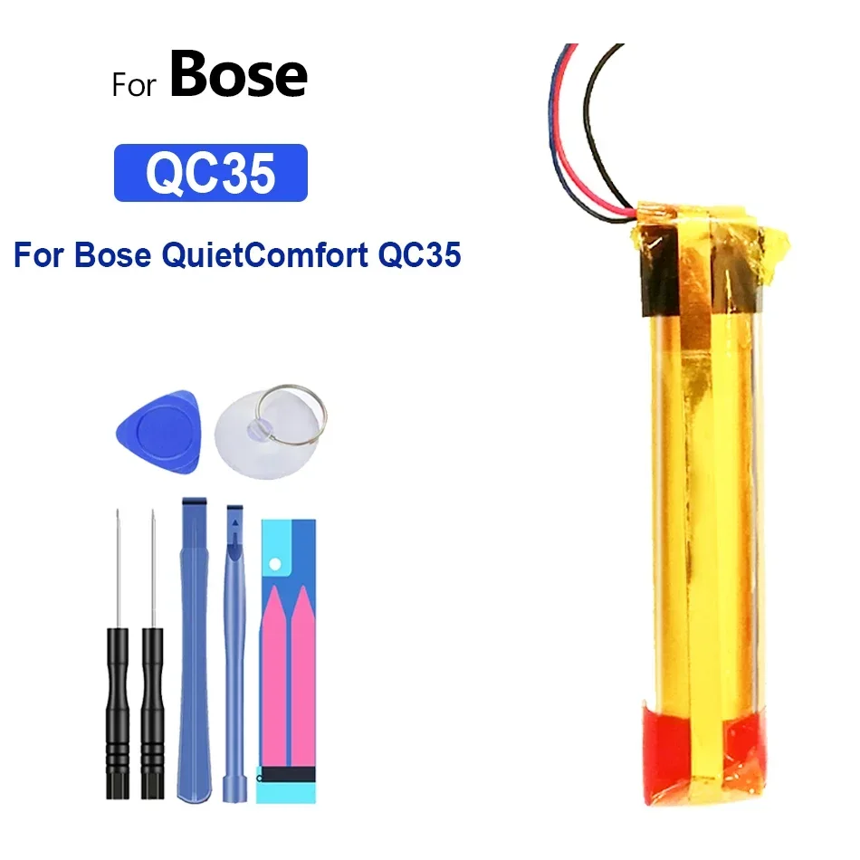 Batteria Di Ricambio Per Accumulatore Bose Quietcomfort Qc35 Ii, 3 Fili 550Mah