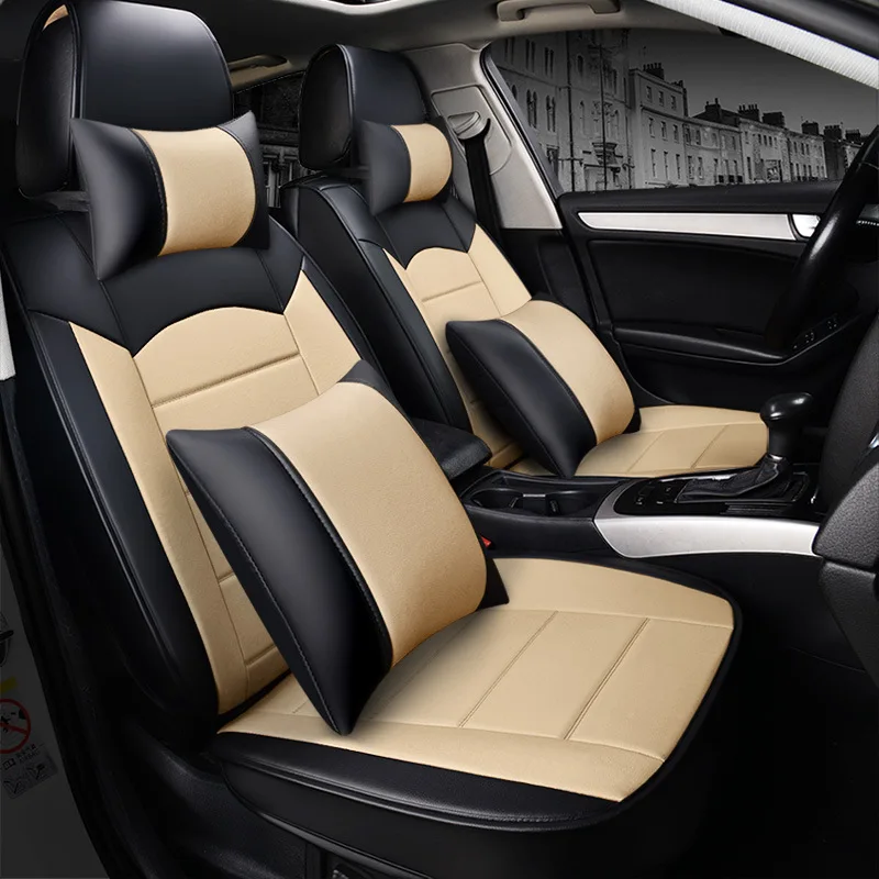 Coprisedili Auto Universali In Pelle Per Skoda Fabia 1 3 Karoq Kodiaq Octavia 1 2 A5 A7 Rs Tour Rapid
