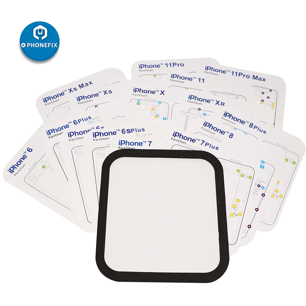 15 In 1 Tappetino Magnetico A Vite Per Custode A Vite Per Iphone 6 6S 7 Plus 7 P 8 X Xs Max 11 Pro Max Smontaggio Guida Di Riparazione Pad
