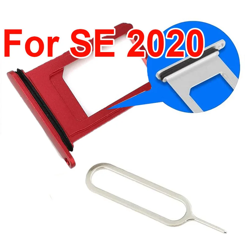 Per Iphone Se 2020 Vassoio Per Schede Sim Slot Per Supporto Micro Sd Per Iphone Se2 Vassoio Per Schede Sim Con Chiave Pin Di Espulsione Aperta Gratuit