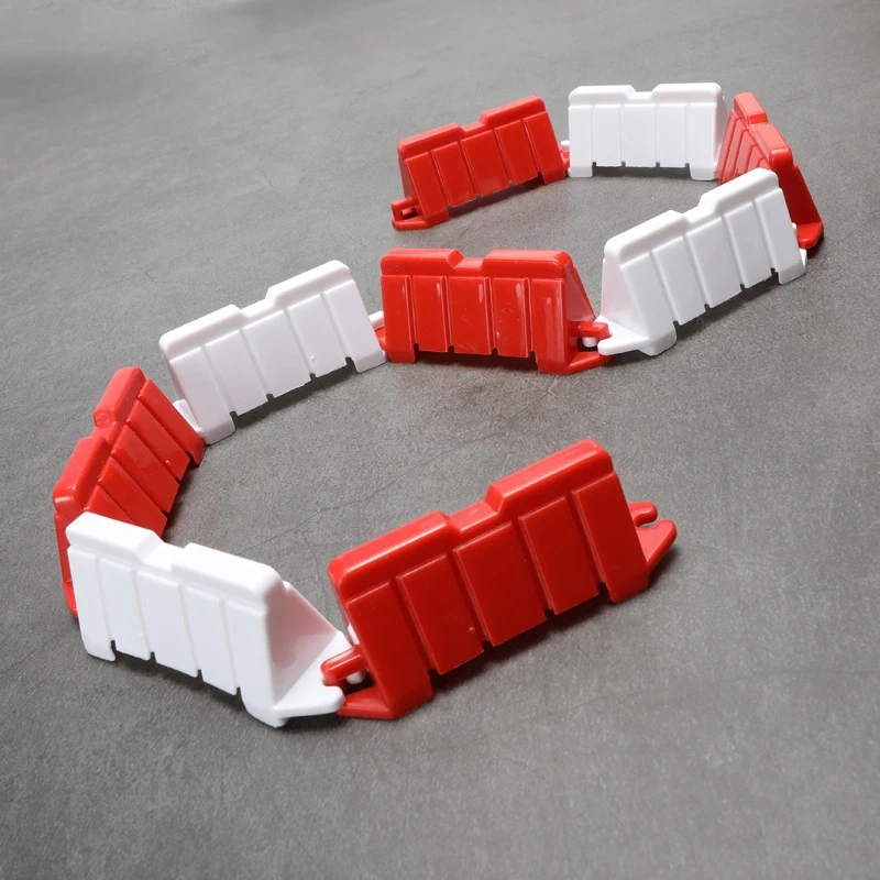 120Pcs Rc Drift Car Fai Da Te Pista Da Corsa Barriera Stradale Pista Drift Field Fence Per 1/24 1/28 Wltoys Mini-Z Mini-Q Track Guardrail