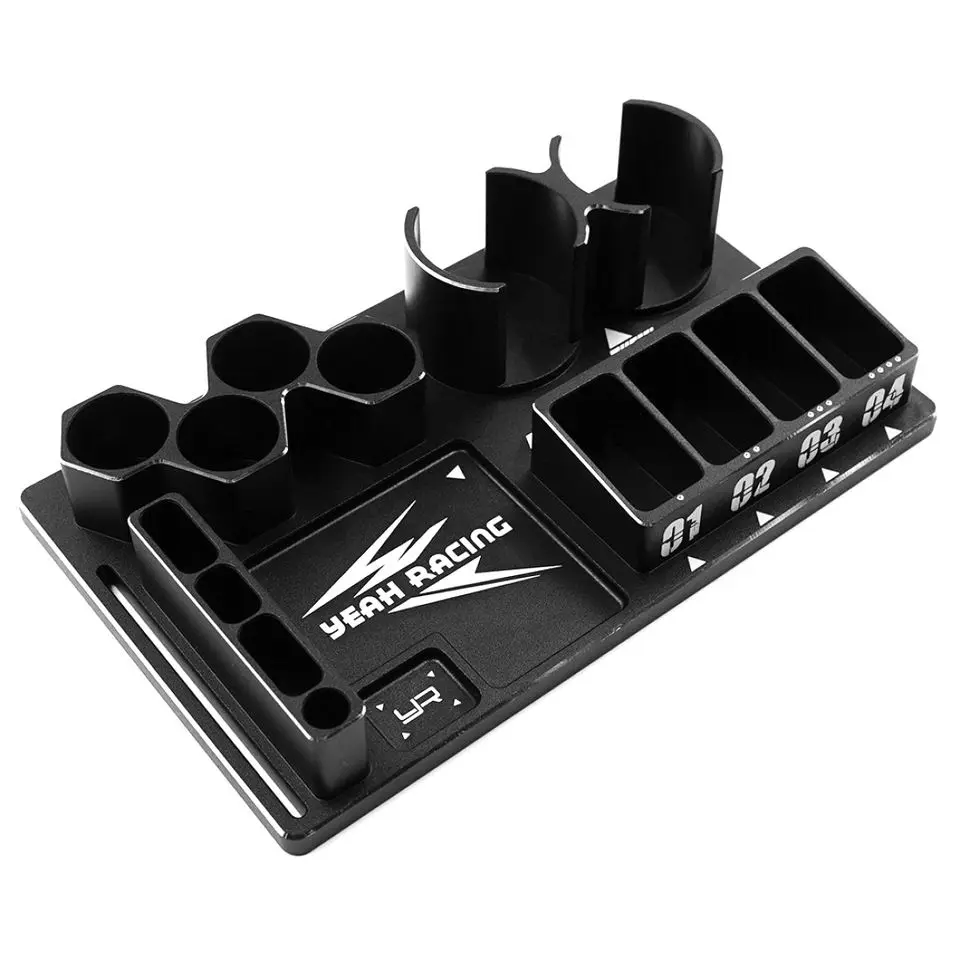 Yeah Racing Aluminum Multi Function Tool Stand For Mini-Z Yt-0217Bk