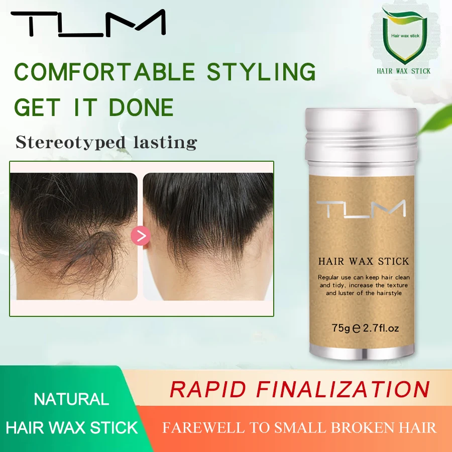 2/4Pcs Tum Professional Hair Wax Finish Cream Non Grasso Style Hair Oil Pomata Stick Wax Stick Per Parrucca Edge Control Donna Uomo