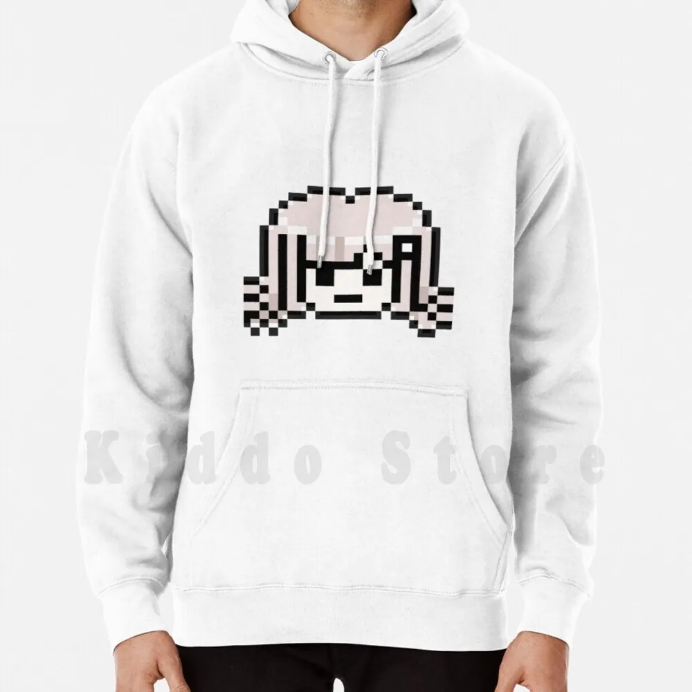 Felpa Con Cappuccio Chiaki Nanami Sprite Manica Lunga Chiaki Nanami Chiaki Ultimate Gamer Danganronpa Danganronpa 2 Danganronpa