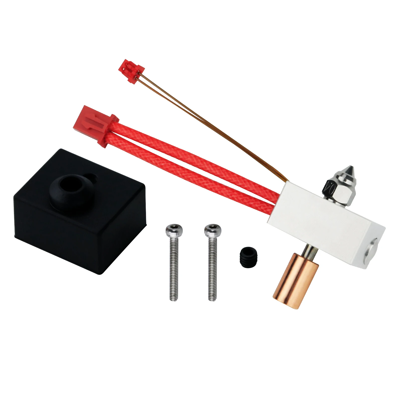 Sprite Extruder Pro Upgrade Heater Block Kit 300 ℃ Bimetallico Ad Alta Temperatura Per Ender 3 S1 Cr10 Smart Pro Sermoon V1 Stampante 3D