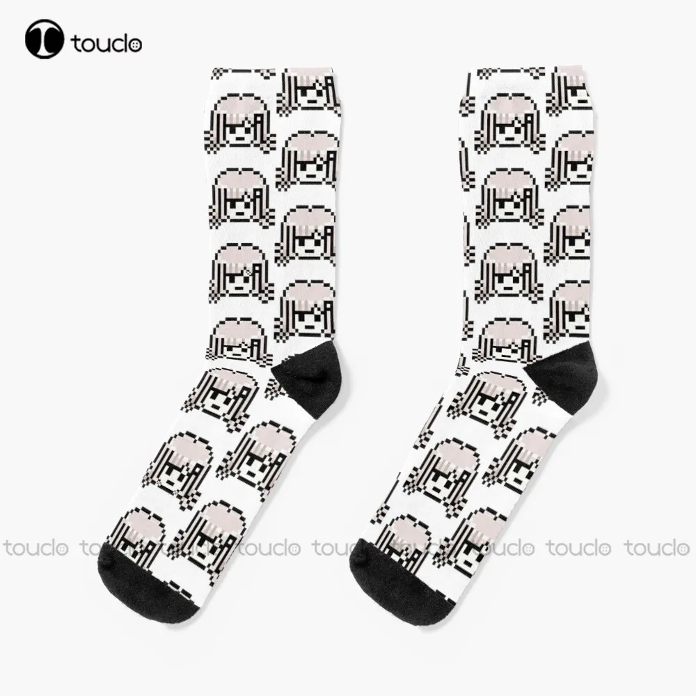 Calzini Chiaki Nanami Sprite Calzini Arancioni Personalizzati Personalizzati Unisex Calzini Per Giovani Adolescenti Adulti Regalo Di Natale Hd Di Alta