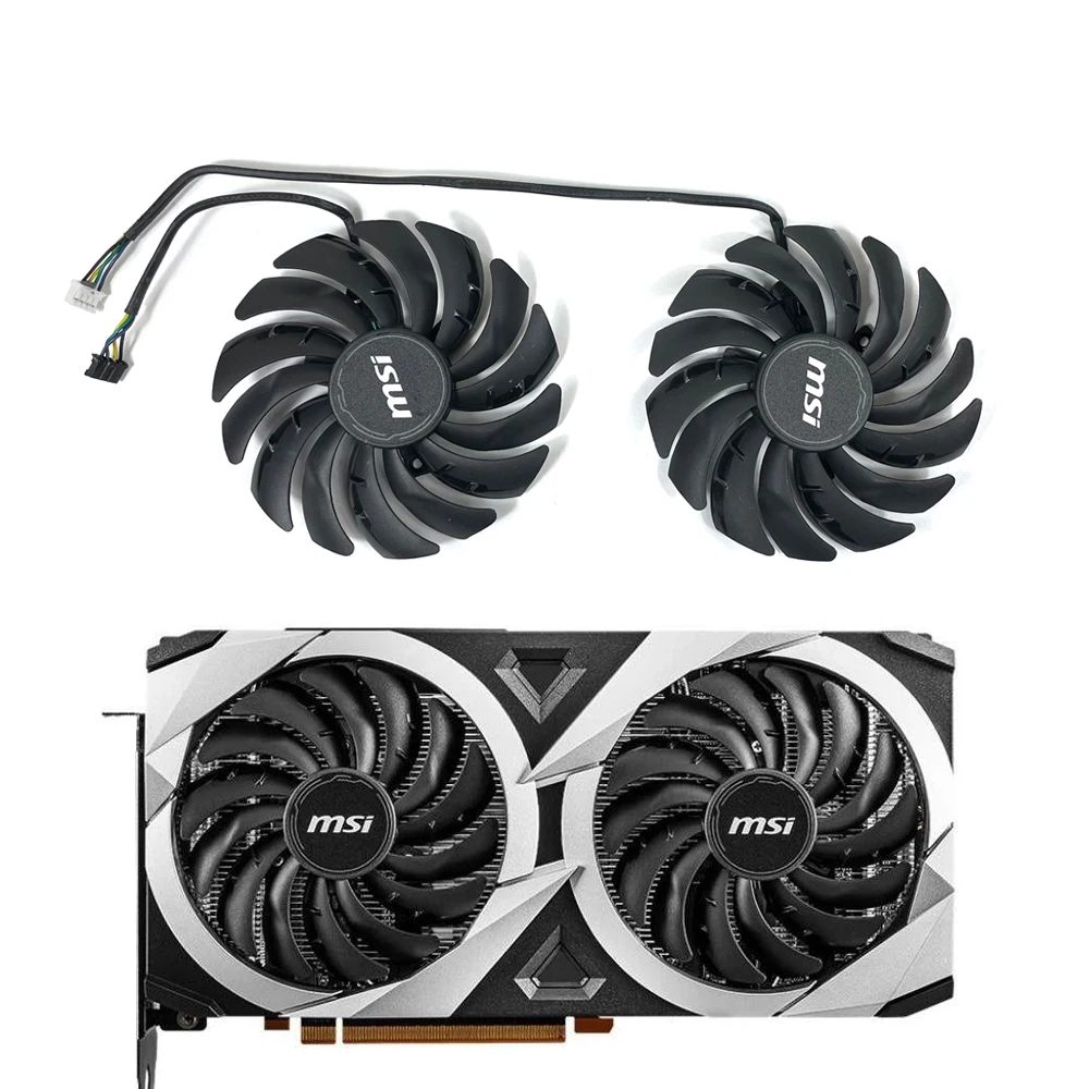Originale Nuovo 95Mm Muslimyrx 6700 6750 Mech 2X Gpu Fan, Per Msi Mech Radeon 6700 6750 Xt Mech 2X Ventola Di Raffreddamento Della Scheda Video