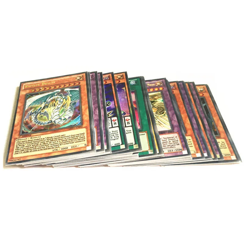 216 Pz/Scatola Yugioh Rare Flash Cards Yu Gi Oh Gioco Carte Di Carta Giocattoli Per Bambini Ragazza Ragazzo Collezione Regalo Di Cancelleria Di Natale