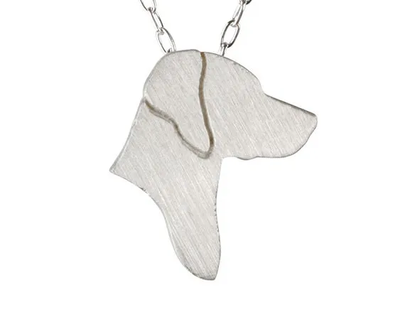 Rhodesian Ridgeback Collana, Rhodesian Ridgeback Fascino Oro E Argento Collana Cane, Dog Charm Pet Regalo Memoriale 12 Pz/Lotto