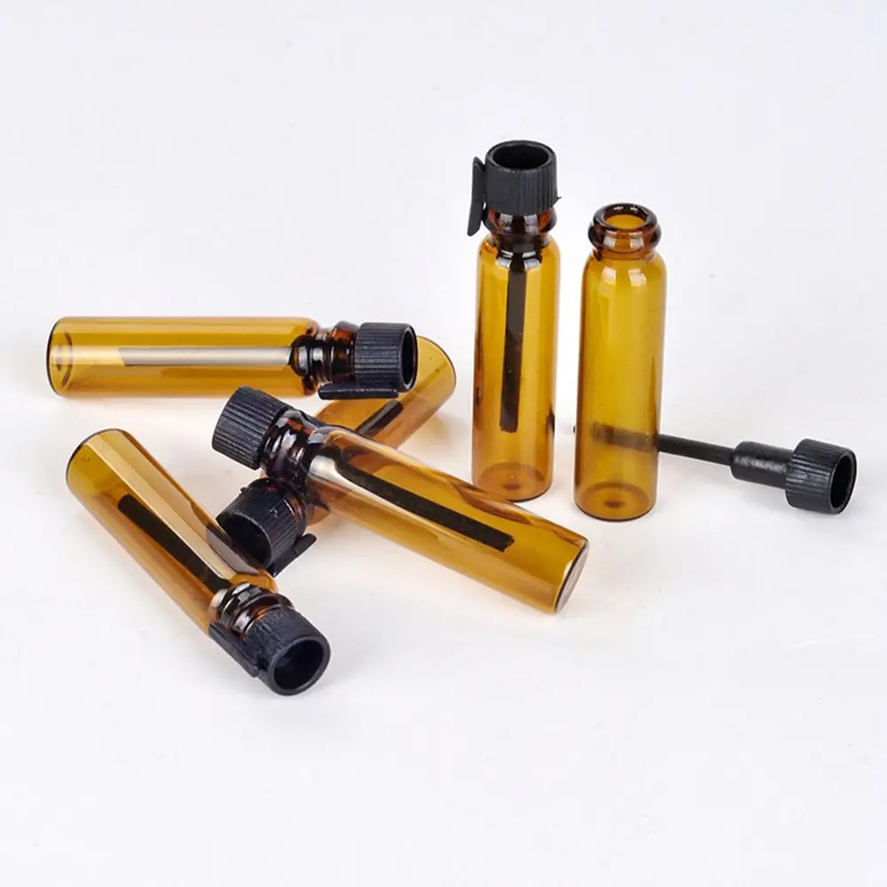 Flacone Per Piccoli Campioni Tester Anti-Shock Tubo Per Profumo Olio Per Aromaterapia Bottiglia Per Profumo Bottiglia Vuota Mini Bottiglie Contagocce