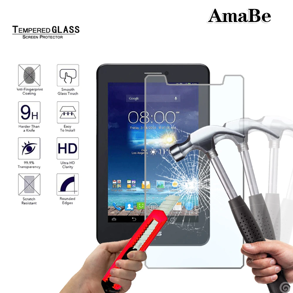 Vetro Di Protezione Per Asus Fonepad 7 /Fonepad 8 Fe380Cg Per Memo Pad 7/Zenpad S 8.0 Di Vetro Temperato Tablet Pellicola Della Protezione Dello Scher