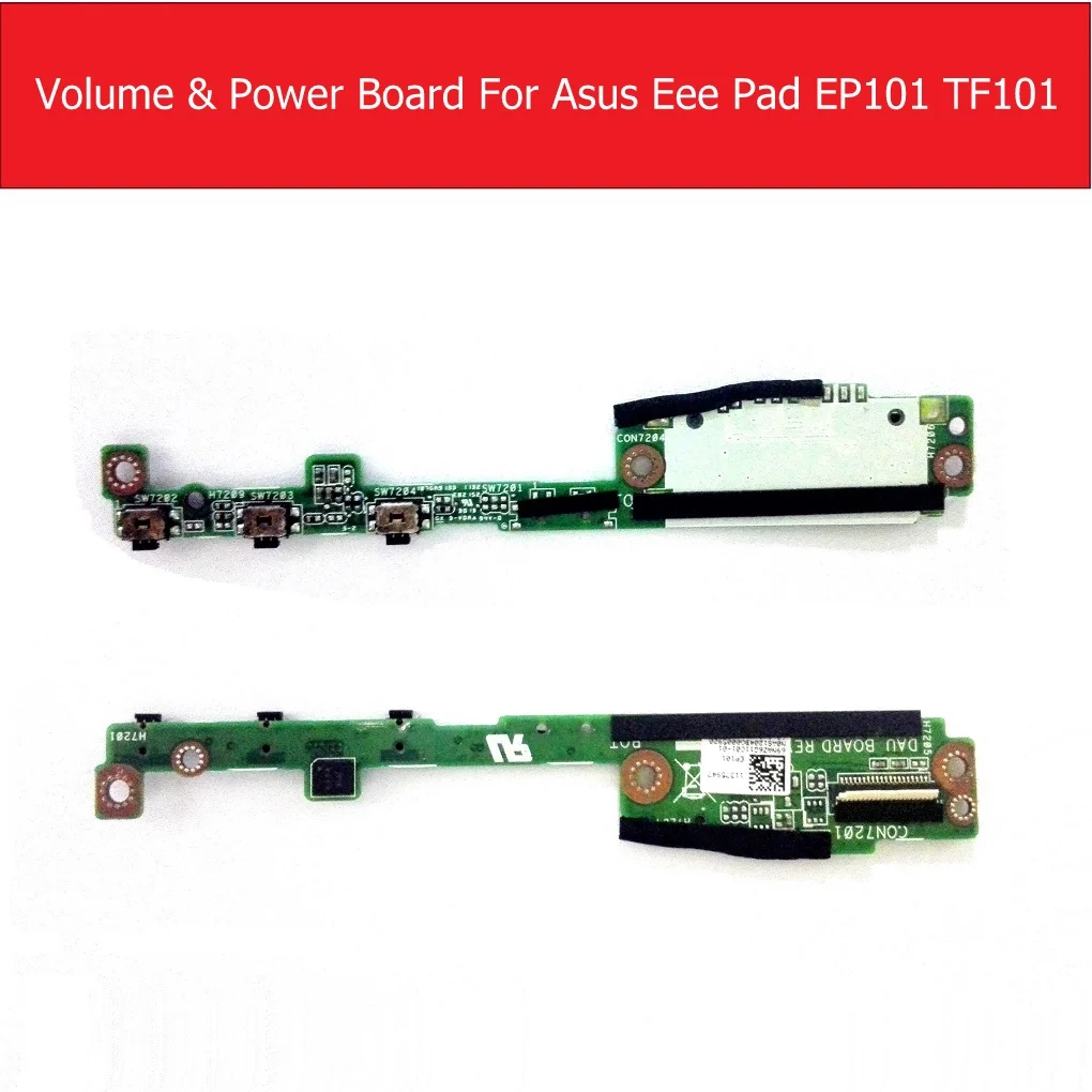 Genuino Volume & Power Board Per Asus Eee Pad Ep101 Segnale Rf Del Cavo Per Asus Eee Pad Tf101 Lcd Connettore Martinetti Parti Della Scheda Di
