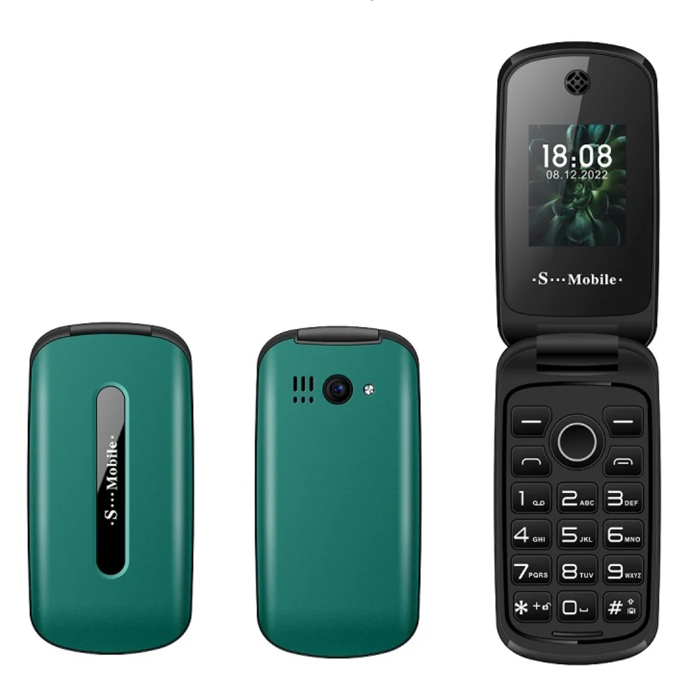 Mini Flip Plastic Mobile Phone Large Silicon Button Camera Speed Dial Radio Fm Whatsapp Game Cover A Basso Prezzo Cellulare Two Sims