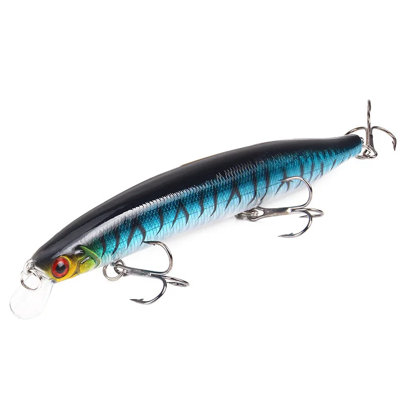 1 Pz Minnow Bait Fishing Lure Weights 19.1G/13.5Cm Diving Deep 0.5-1.2M Trolling Lure Isca Artificiale Wobbler Attrezzatura Da Pesca